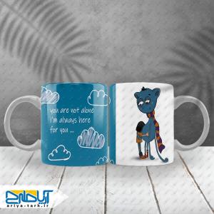 طرح لایه باز ماگ سلبلیمیشن گربه کارتونی